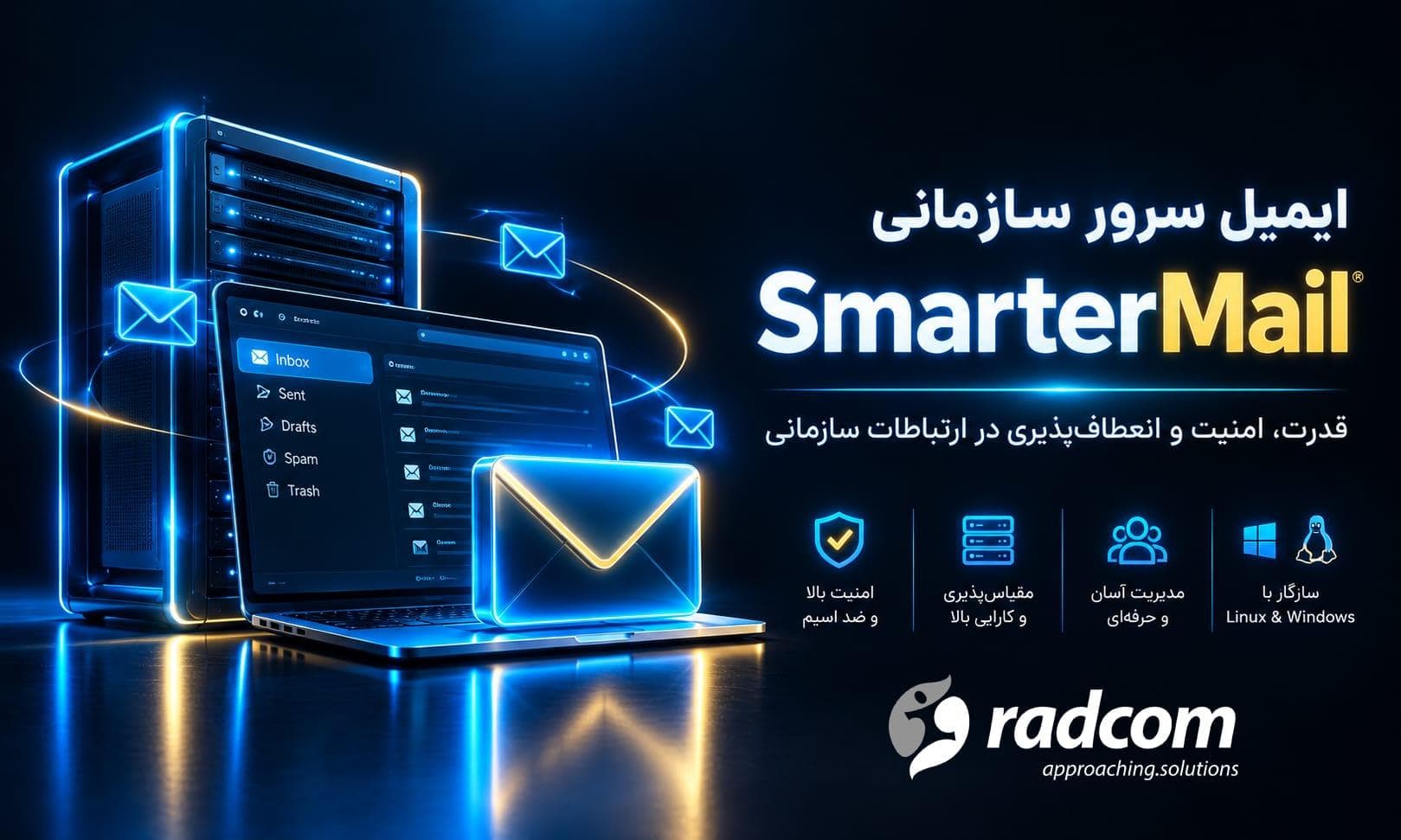 بررسی تخصصی SmarterMail؛ زیرساخت امن و اقتصادی ایمیل
